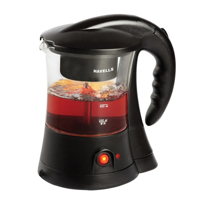 Havells GHBKTAHK060 Crystal Tea Coffee Maker 700 ml - Black_1