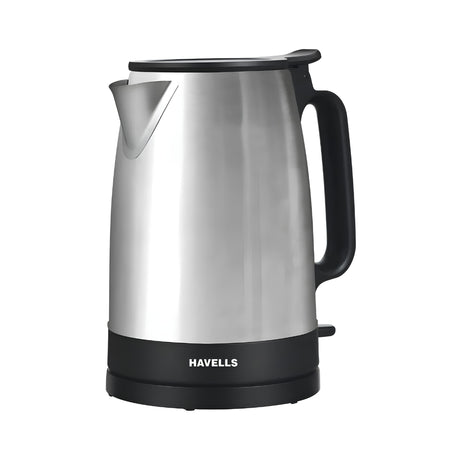 Havells GHBKTDFE200 Vesta Stainless Steel Electric Kettle 1.7 L – Silver_Front View