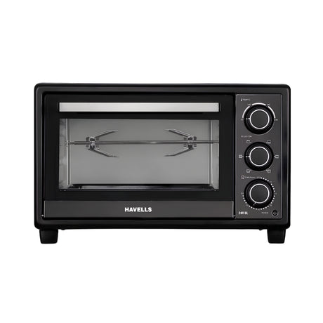 Havells GHCOTCWK138 1380 Watts OTG 24 L - Black_Front View