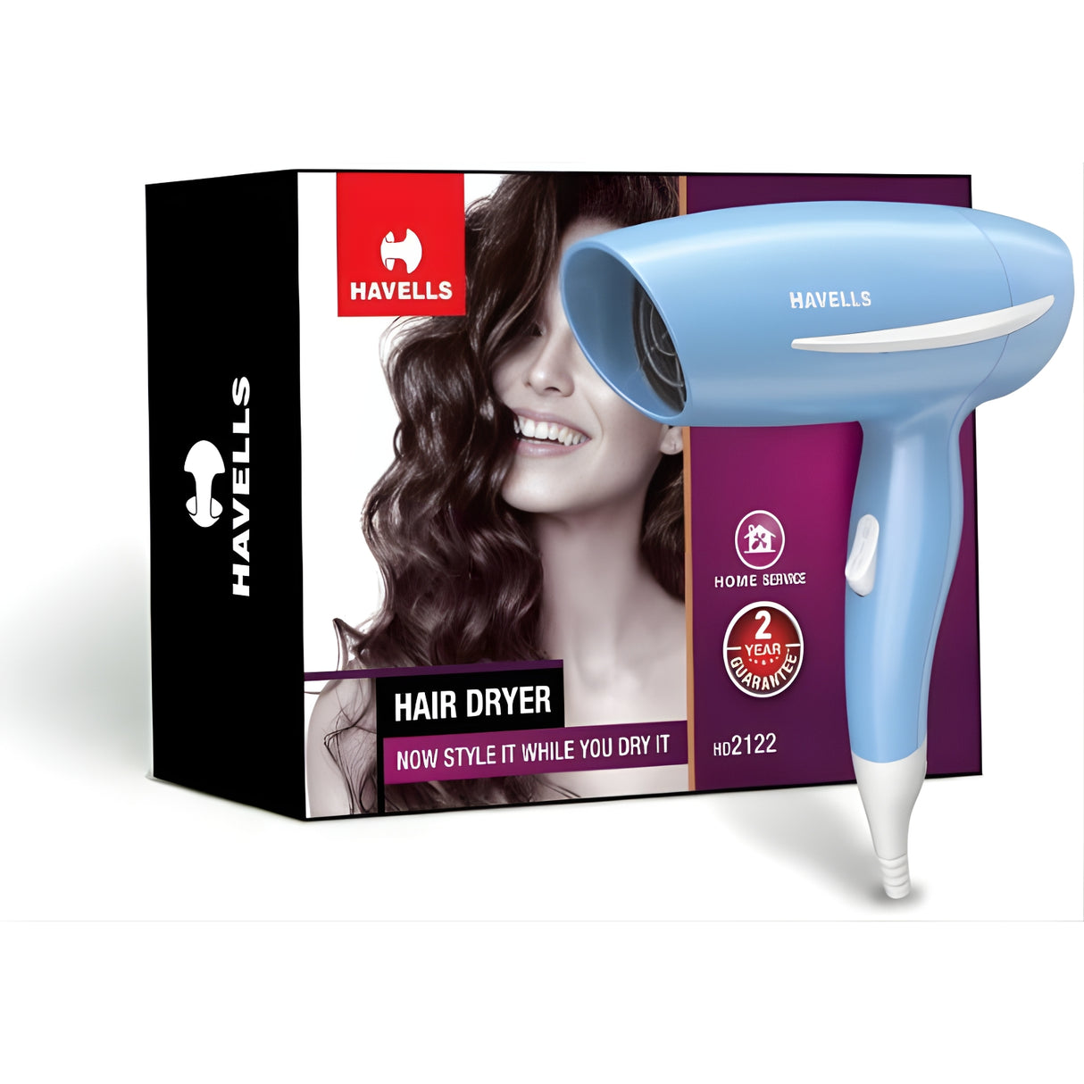 Havells HD2122 Hair Dryer 1000 Watts - Blue_1