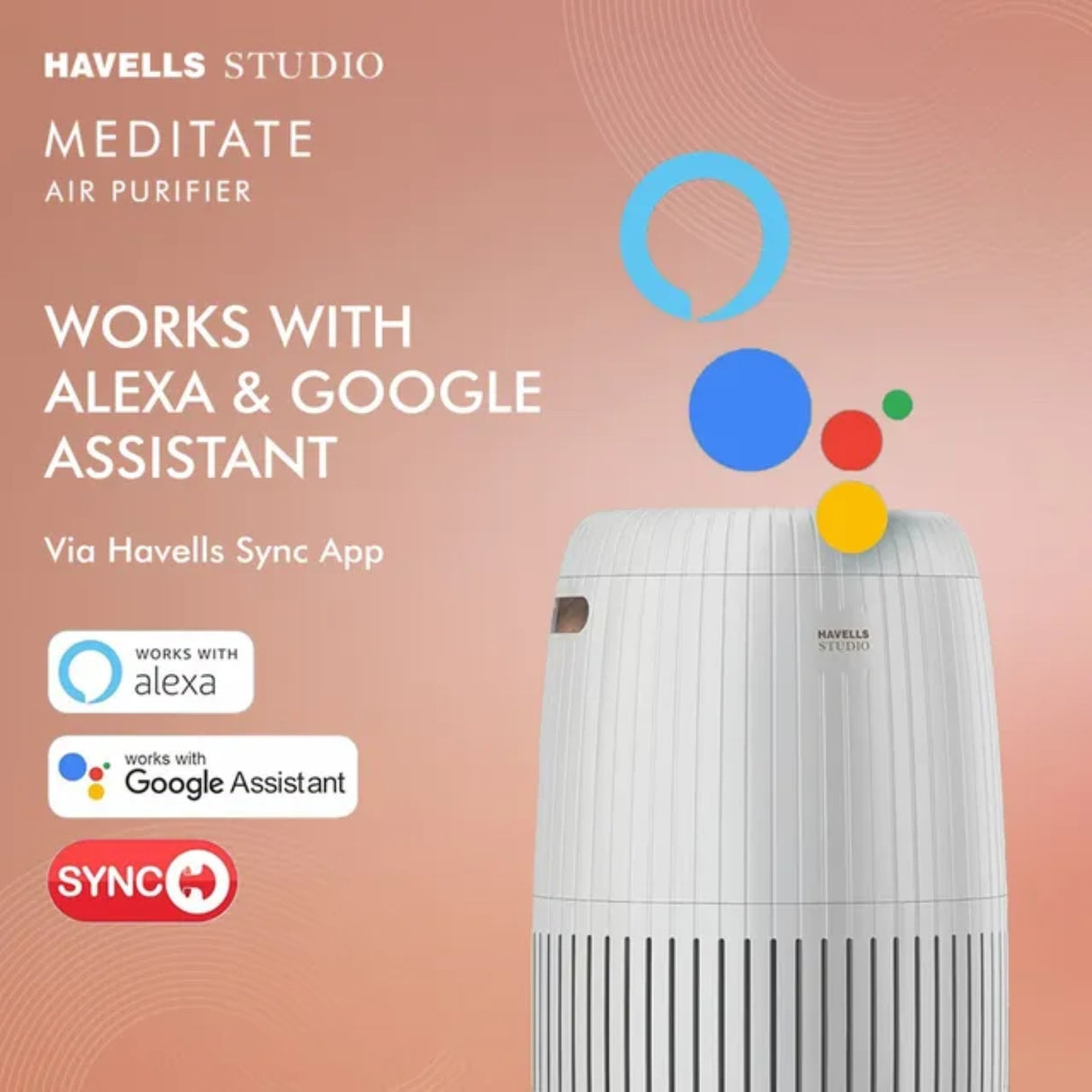 Havells Meditate AP 250 Air Purifier - Silver_7