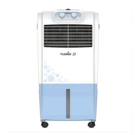 Havells Tuono Personal Air Cooler 25 L - White with Blue_1