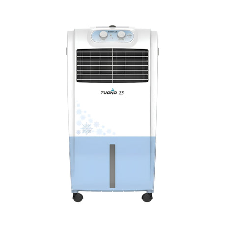 Havells Tuono Personal Air Cooler 25 L - White with Blue_Front View