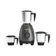 Havells Zello GHFMGEKE075 750W Powerful Motor 3 Jar Mixer Grinder – Grey_Front View