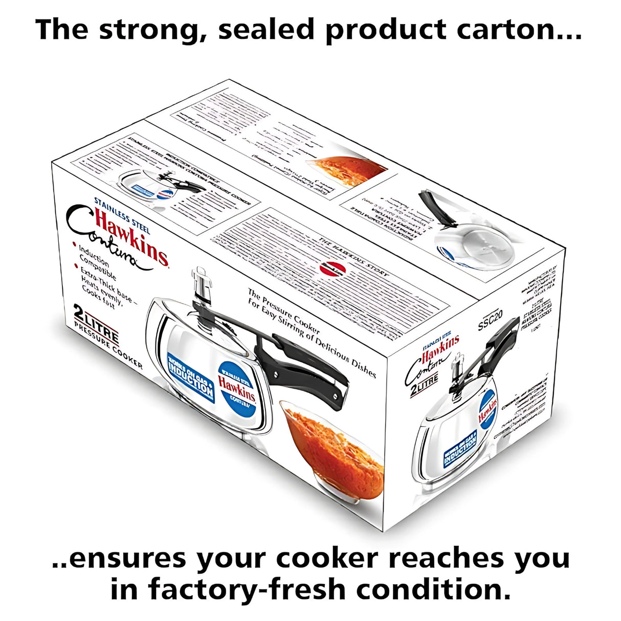 Hawkins Contura SS Pressure Cooker 2L