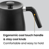 Hawkins Futura FKTA1 1200 W 1.4 L Smart Electronic Kettle – Black