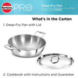 Hawkins Pro Tri-Ply Deep Fry Pan with SS Lid 5 L