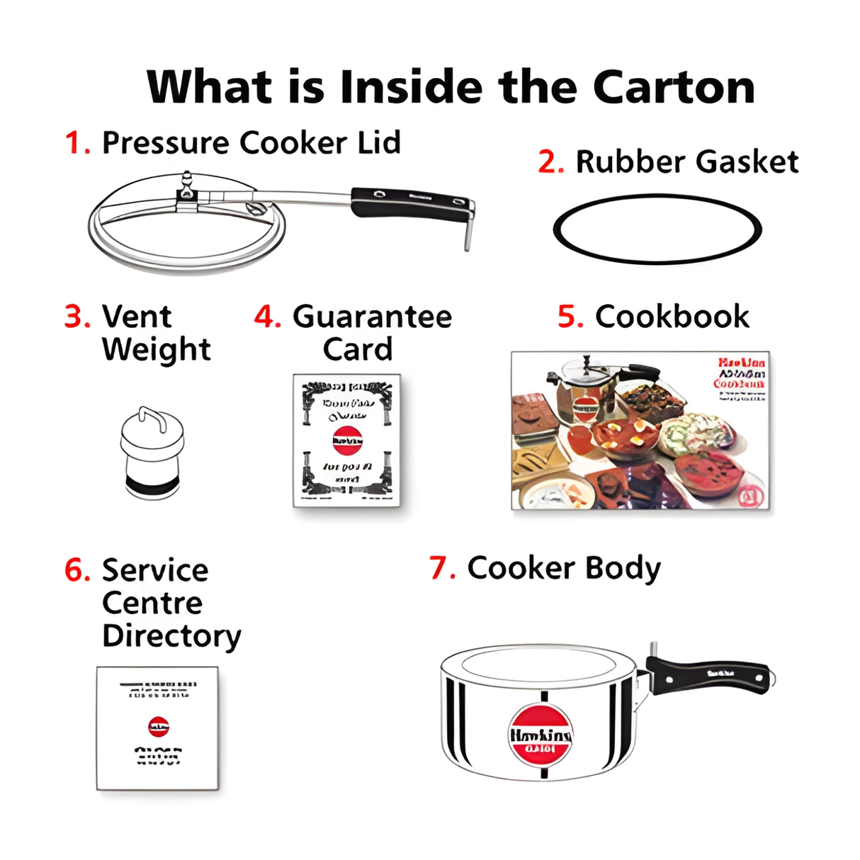 Hawkins Classic Aluminium Pressure Cooker (CL35) 3.5 L_4