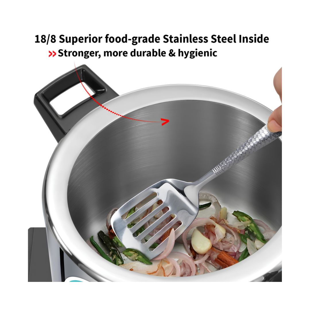 Hawkins Classic Triply Stainless Steel Pressure Cooker (SSTCL50) 5 L_Features 3