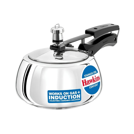 Hawkins Contura SS Pressure Cooker (SSC20) 2 L_Front View