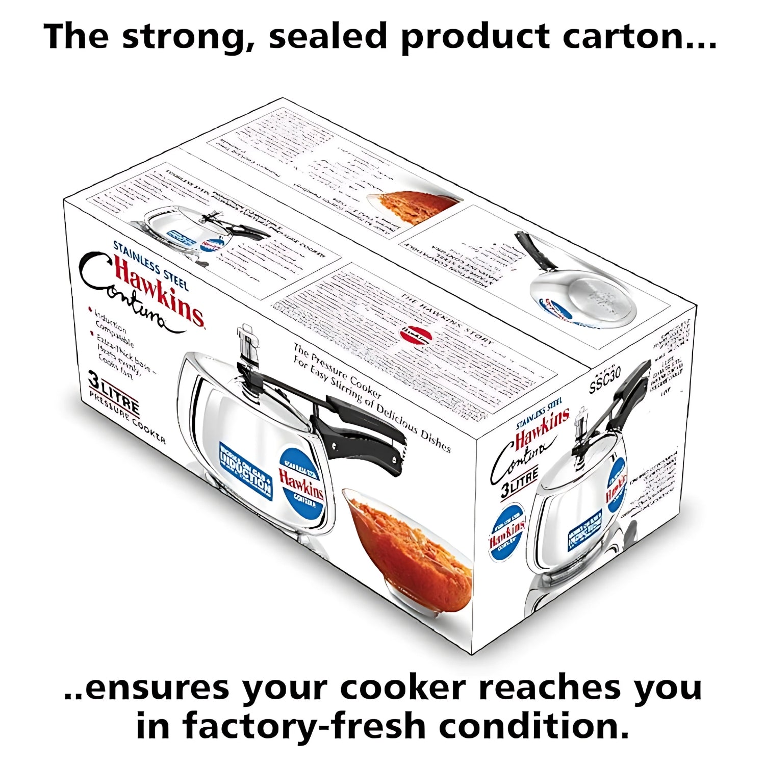 Hawkins Contura SS Pressure Cooker (SSC30) 3 L_4
