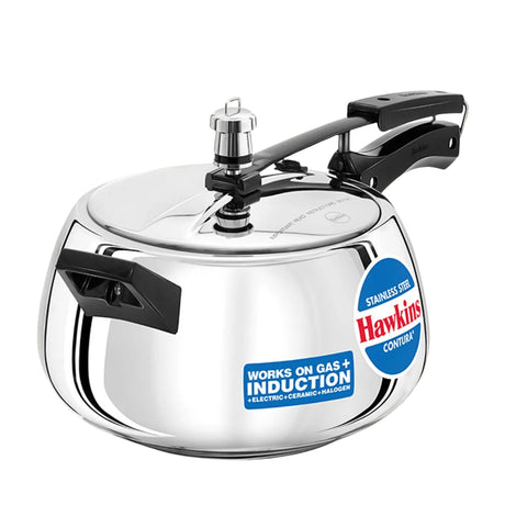 Hawkins Contura SS Pressure Cooker (SSC50) 5 L_1