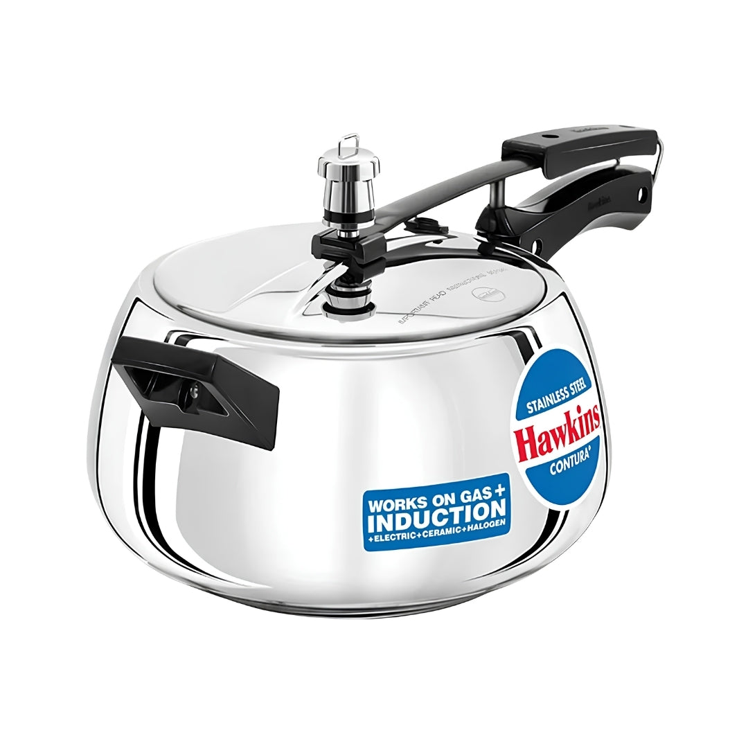 Hawkins Contura SS Pressure Cooker (SSC50) 5 L_Front View