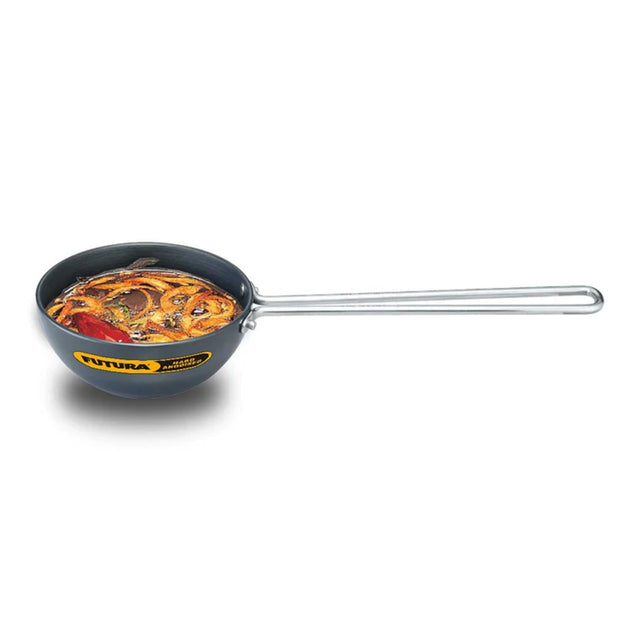 Hawkins Futura Hard Anodised Tadka Pan (ATP2) 12 cm \ 0.48 L - Black_1