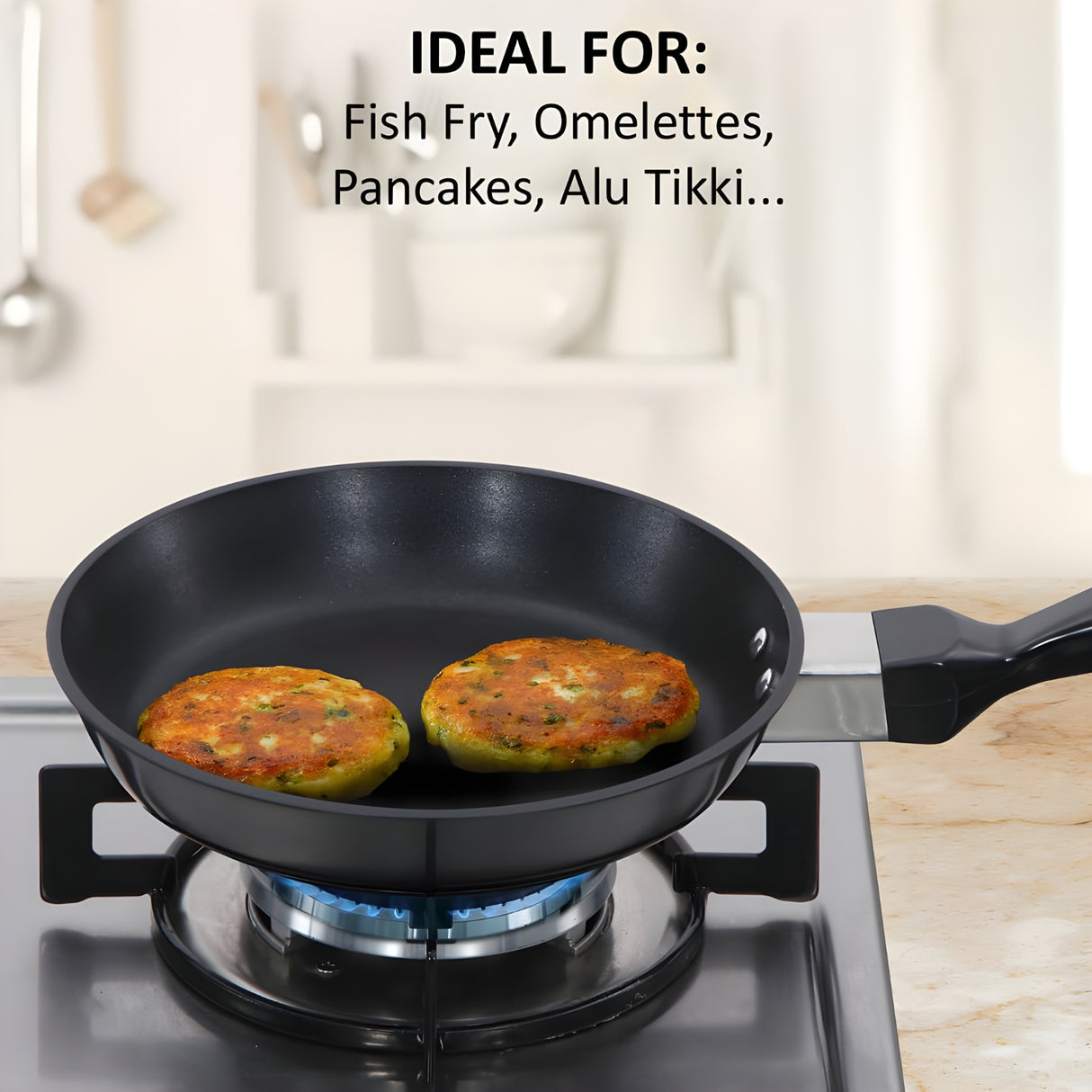 Hawkins Futura Non Stick Kitchen (24NSGP) Gift Set 3 Piece - Black_4