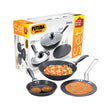 Hawkins Futura Non Stick Kitchen (24NSGP) Gift Set 3 Piece - Black_Front View