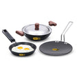 Hawkins Hard Anodised Futura (24HAGP) 3 Piece Cookware Gift Set - Black_1