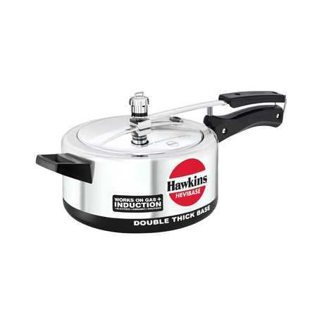 Hawkins Hevibase Aluminium Pressure Cooker (IH35) 3.5 L_Front View