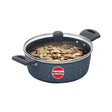 Hawkins  Induction Compatible Ceramic NS Cook n Serve Bowl with Glass Lid (ICCB30G) 3 L - Blue_Font View