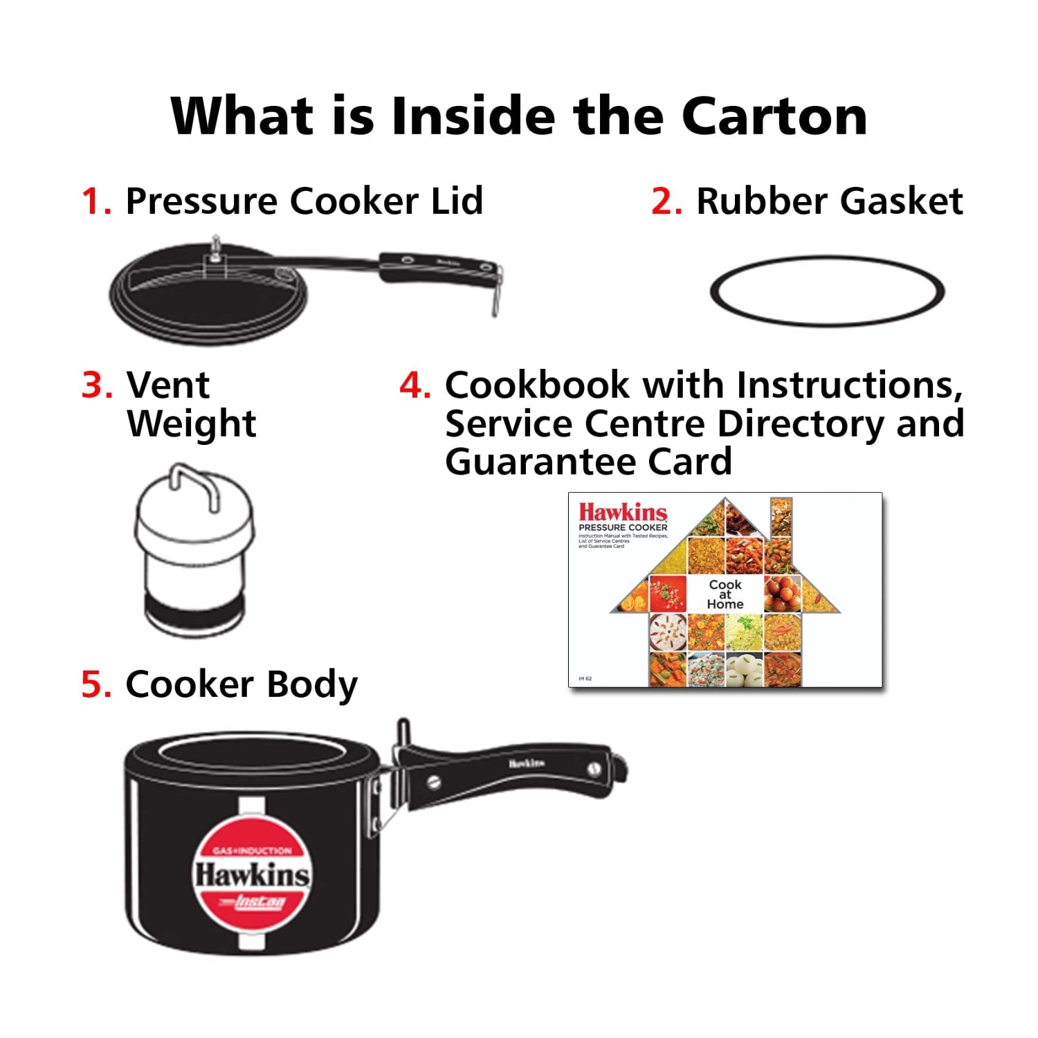 Hawkins Instaa Hard Anodised Tall Pressure Cooker (IIH3T3) L - Black_12