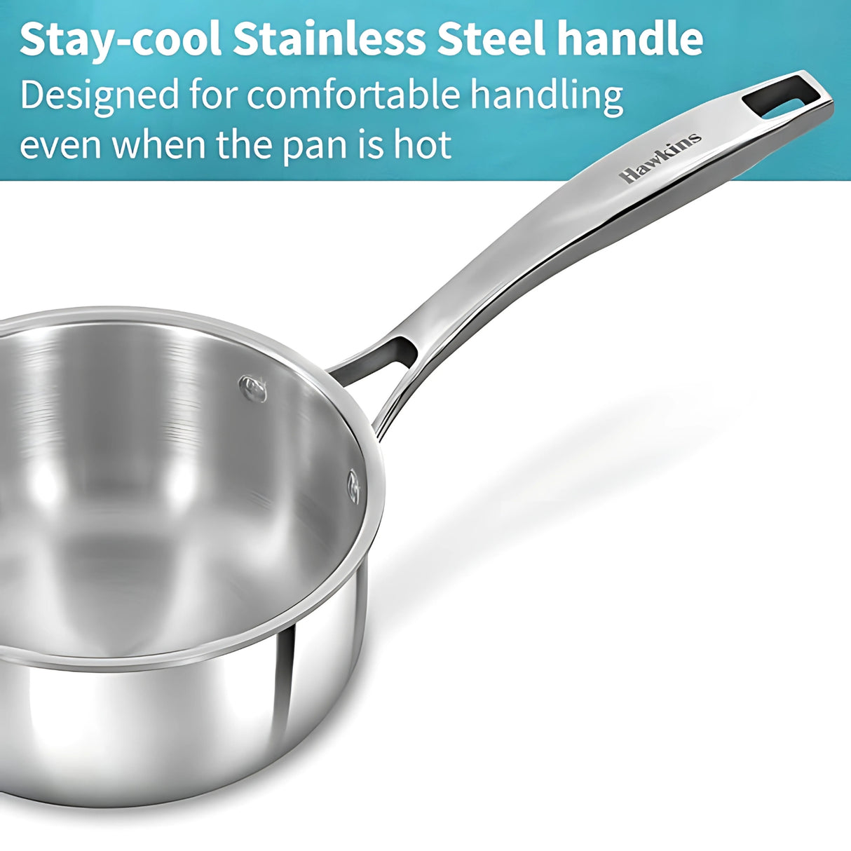 Hawkins Pro Tri-Ply Sauce Pan with SS Lid (PSSP15S) 1.5 L_4