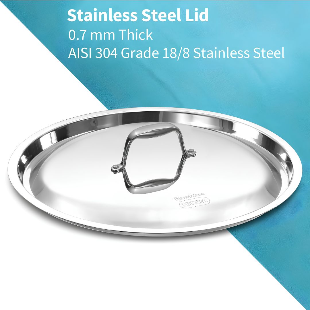 Hawkins Pro Tri-Ply Stainless Steel Deep Fry Pan with Lid (PSK35S) 26 cm_Features_7