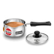 Hawkins SST10G Stainless Steel 1L T-Pan with Lid  Induction Compatible Tea Pan  Silver_1