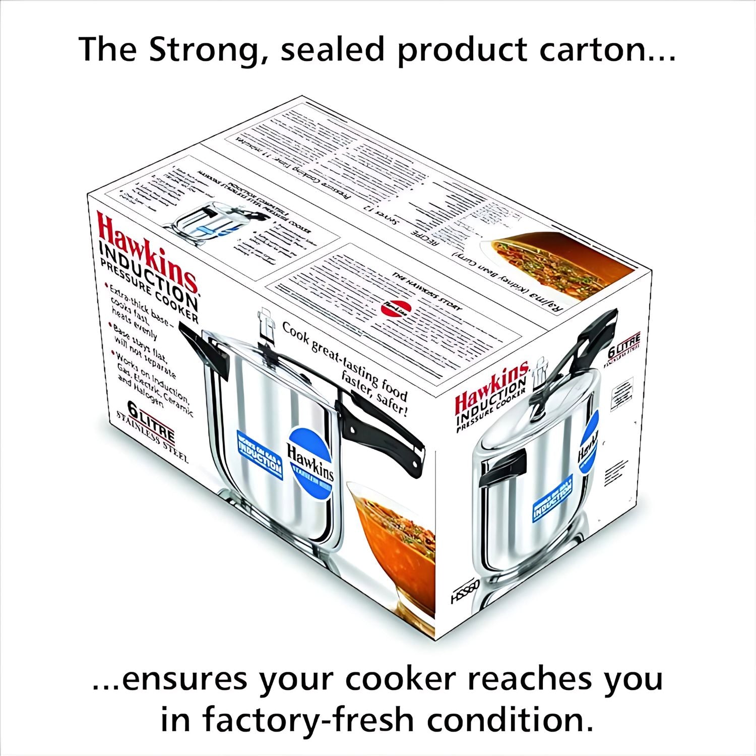 Hawkins SS Pressure Cooker (HSS60) 6 L_4