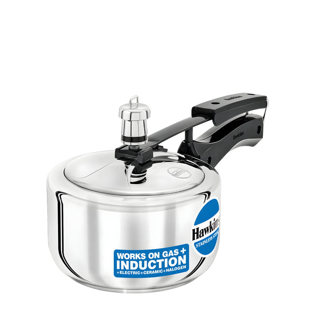 Hawkins Stainless Steel Pressure Cooker (HSS15) 1.5 L_1
