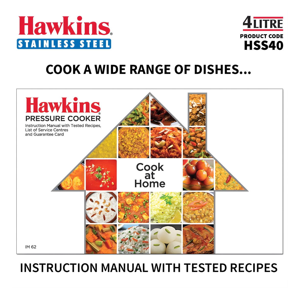Hawkins Stainless Steel Pressure Cooker (HSS40) 4 L_11