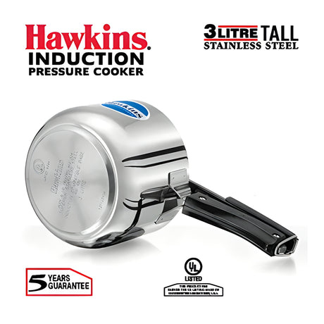 Hawkins Stainless Steel Tall Pressure Cooker (HSS3T) 3 L_2