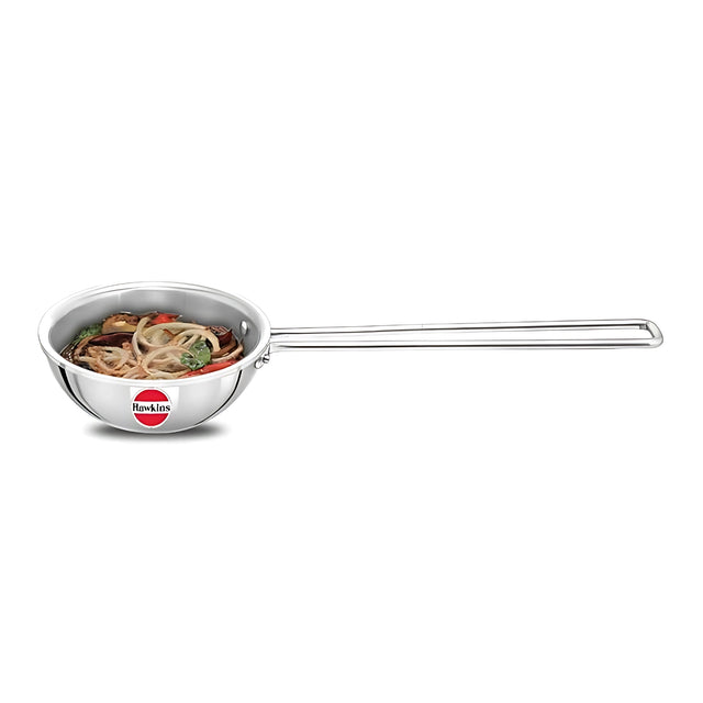 Hawkins Tri-Ply Cups Tadka Pan SS (STP15) 1.5 L_1