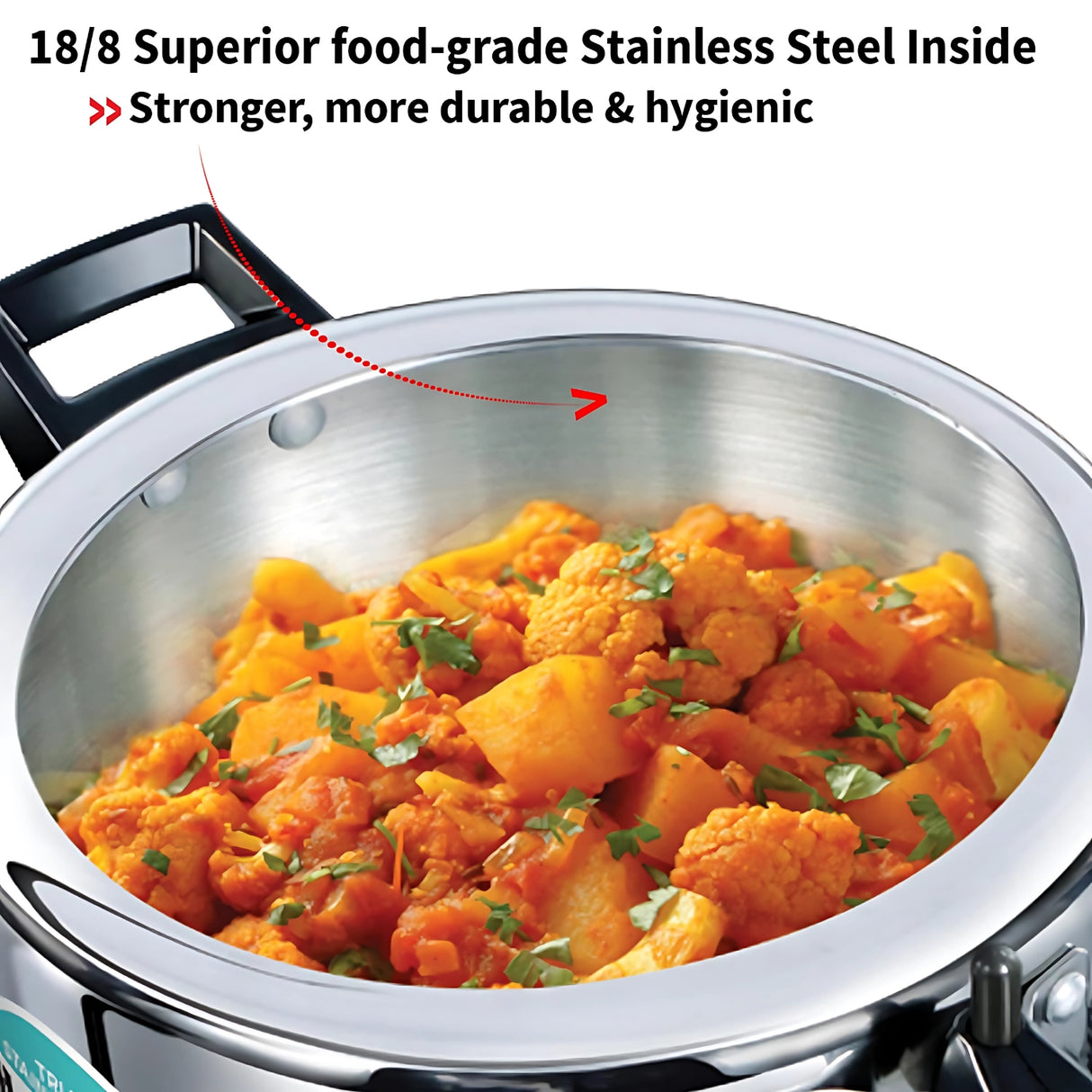 Hawkins Tri-Ply SS Pressure Cooker (HSST35) 3.5 L_5