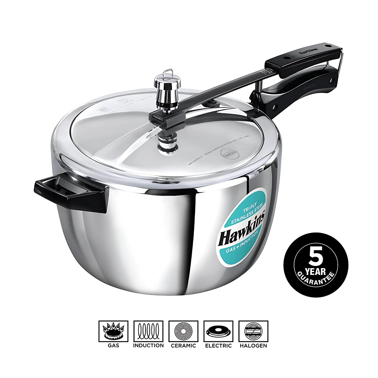 Hawkins Tri-Ply SS Pressure Cooker (HSST7W) 7 L_11