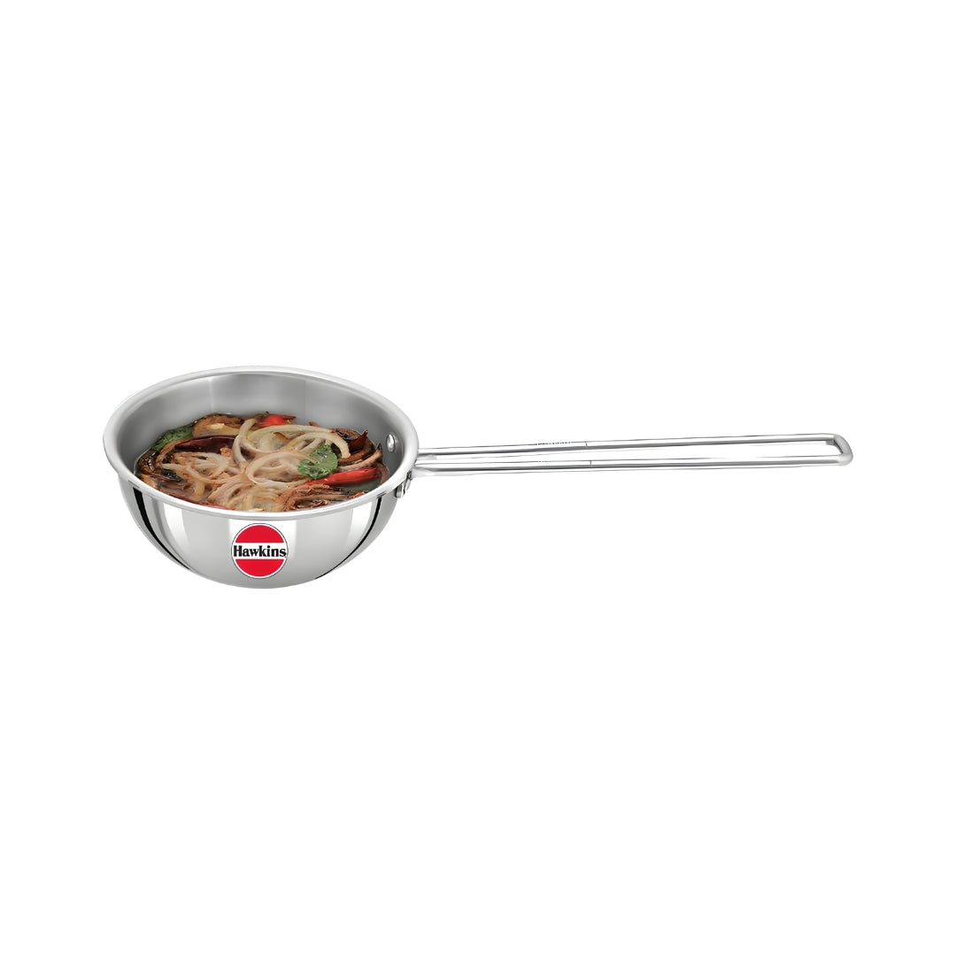 Hawkins Tri-Ply Stainless Steel 2.5 Cup Tadka Pan (STP25) 600 ml