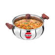 Hawkins_Triply_Stainless_Steel_Induction_Compatible_Handi_with_Glass_Lid_SSH50G_5_L_Front_Image_1