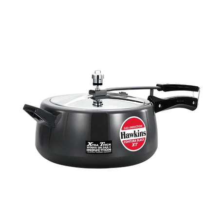 Hawkins XT Contura Hard Anodised Pressure Cooker (CXT65) 6.5 L - Black_Front View