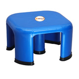 Settle Aura Plastic Foot Stool - Pearl Blue