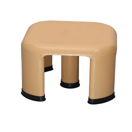Settle Aura Plastic Foot Stool – Beige