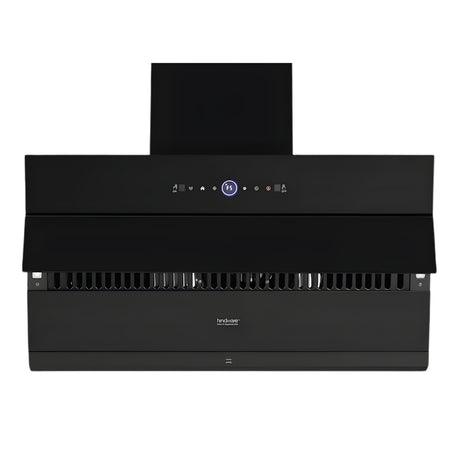 Hindware Carmela BLDC Autoclean 90 cm Wall-Mounted Kitchen Chimney – Black_1