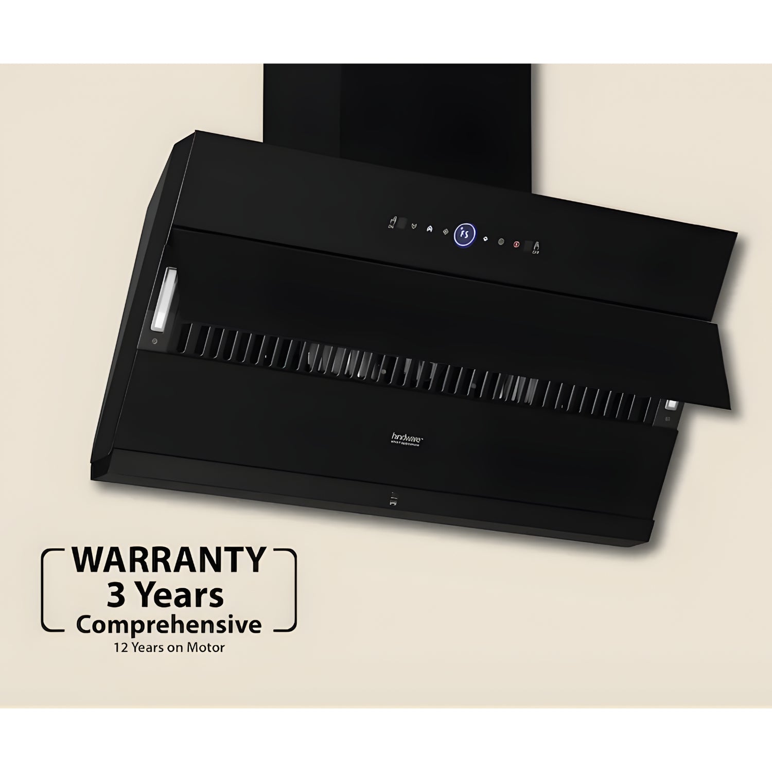 Hindware Carmela BLDC Autoclean 90 cm Wall-Mounted Kitchen Chimney – Black_2