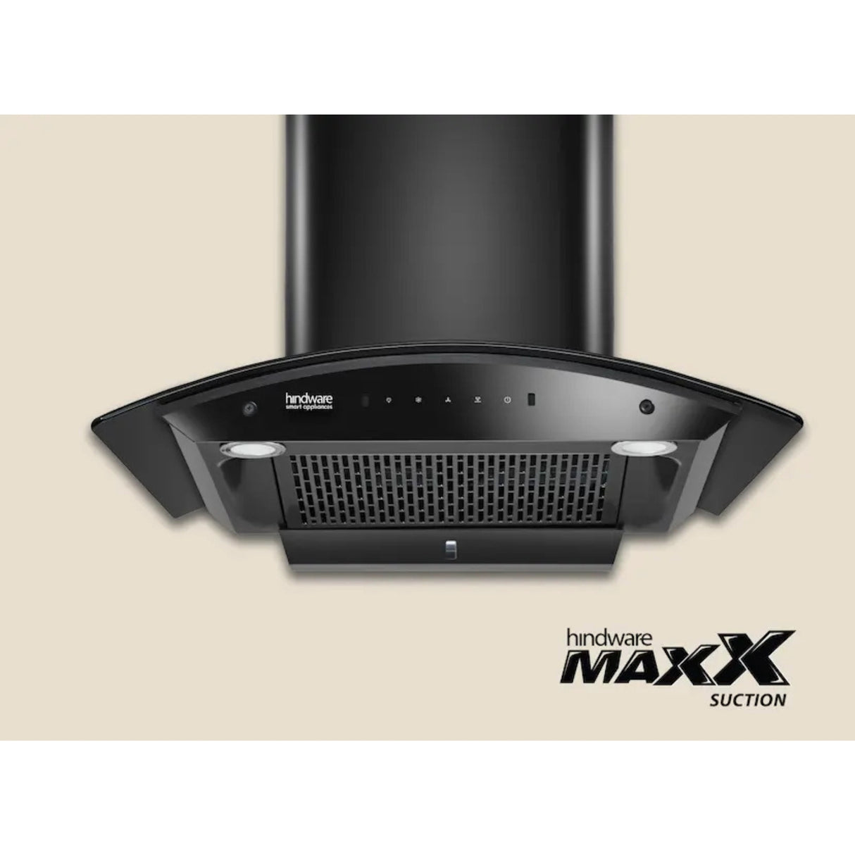 Hindware Celesia BLK 90 IN 521459 90 cm Filterless Auto-Clean Wall-Mounted Kitchen Chimney – Black_3