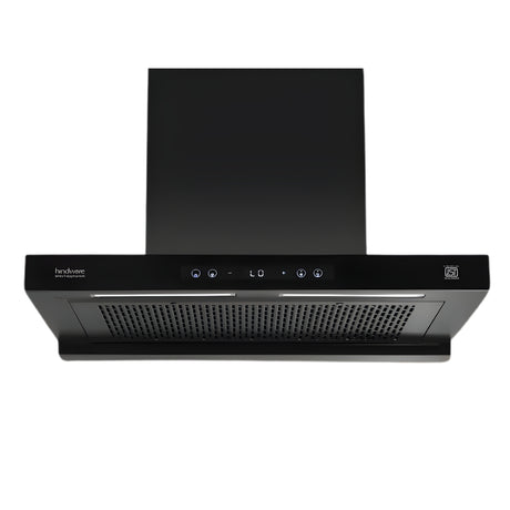Hindware Darcia BLDC 90 90 cm Wall-Mounted Kitchen Chimney – Black_1