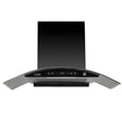 Hindware Divina BLDC 90 Wall-Mounted Auto-Clean Kitchen Chimney 90 cm – Black_1