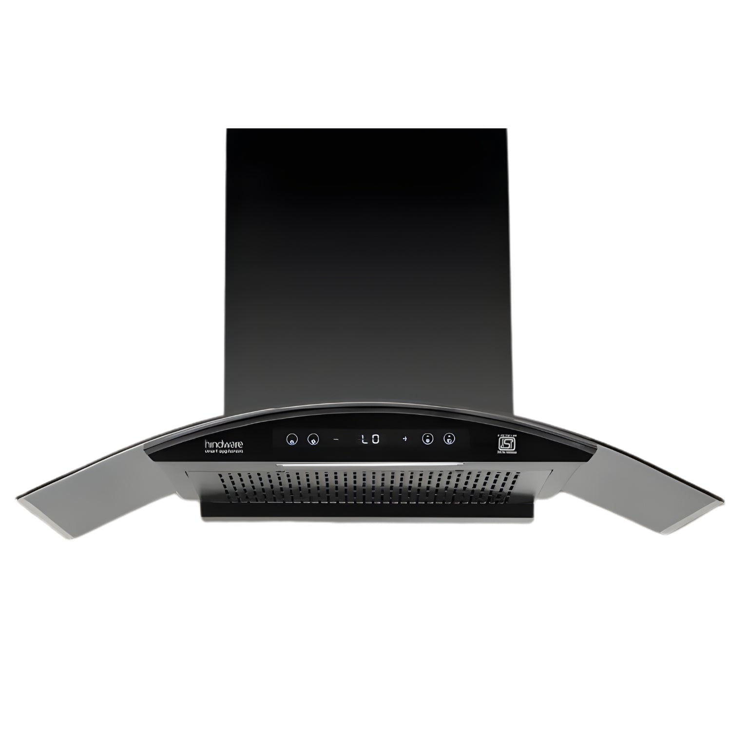 Hindware Divina BLDC 90 Wall-Mounted Auto-Clean Kitchen Chimney 90 cm – Black_1