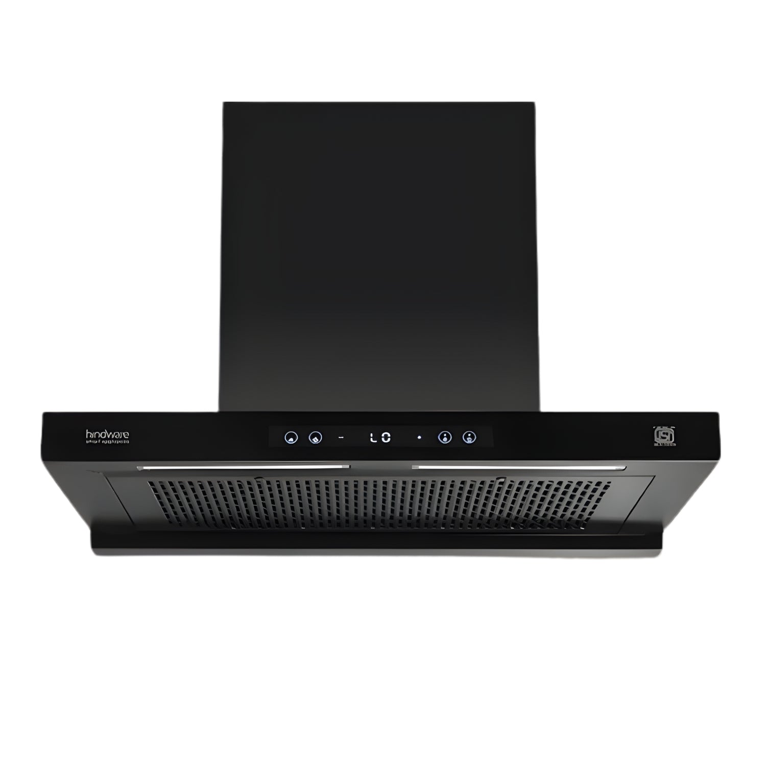 Hindware Kitchen Chimney Darcia 90 Autoclean Wall-Mounted Filterles Chimney – Black_1