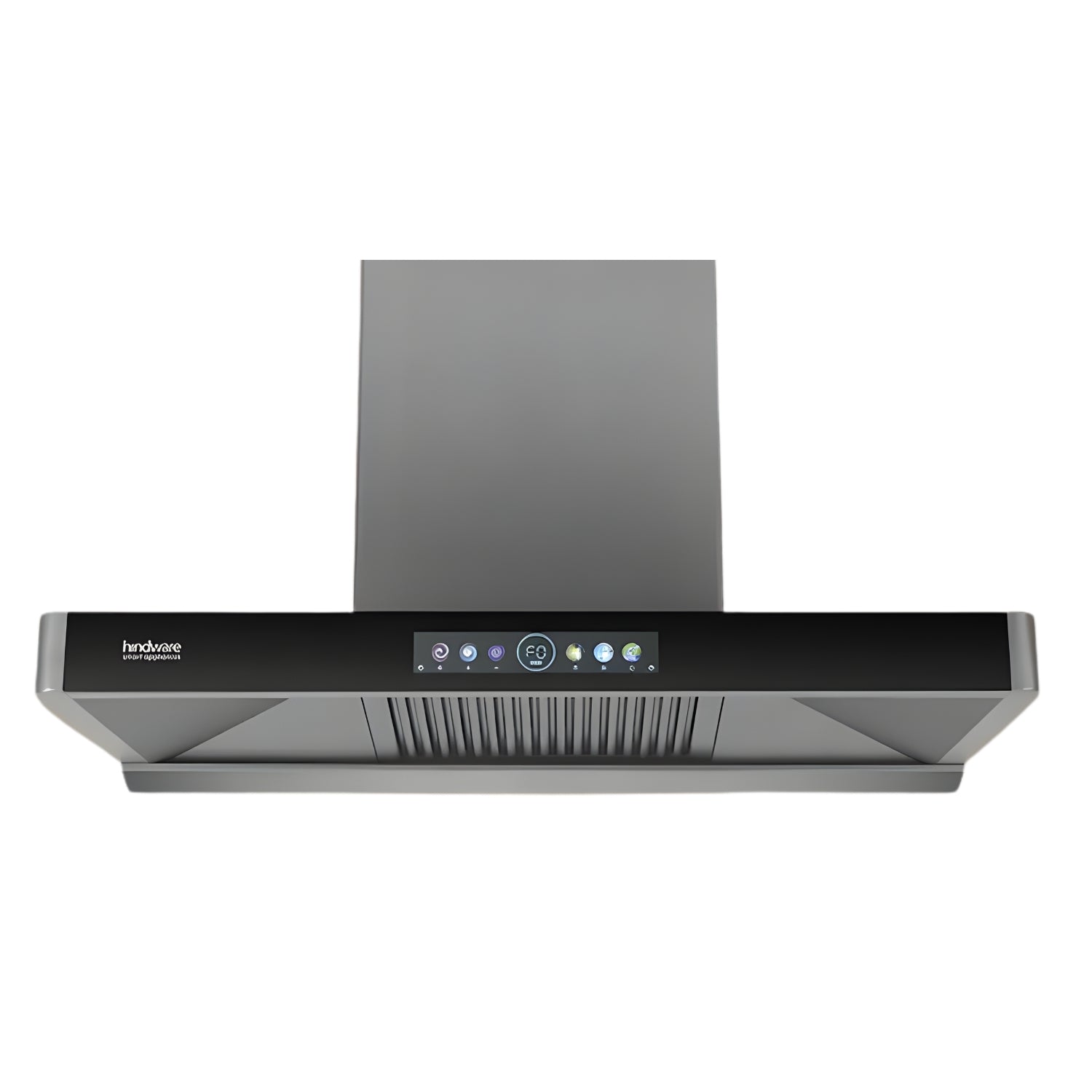 Hindware Marcella Auto clean 90 cm Wall-Mounted Filter less Chimney – Grey and Black_1