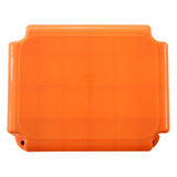 Settle Zenith Plastic Foot Stool - Pearl Orange
