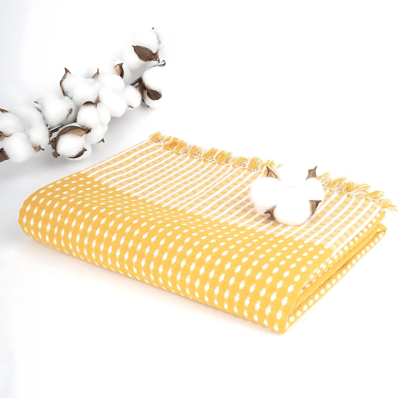 Doctor Towels  Honey Comb  Bath Towel 75x150 cm - Honey Yellow