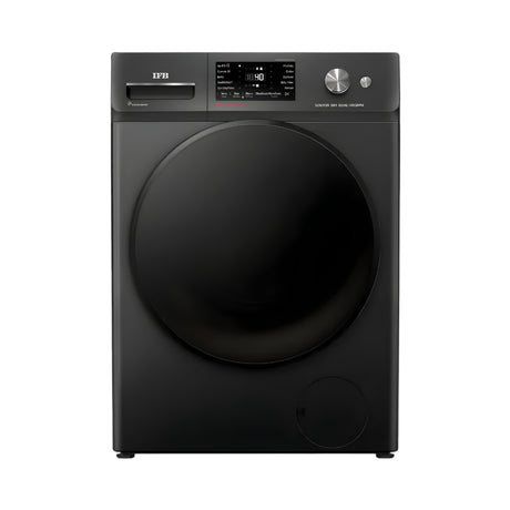 IFBBXN8014KCMSFrontLoadWashingMachine8kg-Black_FrontView_1